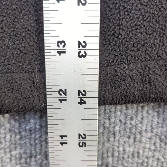 Squaw Valley Men's Zip Up Fleece Jacket Black Small Drawcord Hem Zipped Pockets - Picture 14 of 15